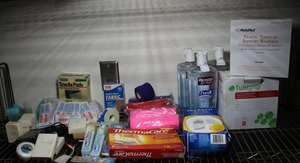 lot 60 image: Health Items, Pain Patches, Band Aids, Purell and More