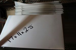 lot 73 image: Large Quantity of clothing Gift Boxes 17x11x2.5