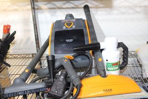 lot 78 image: Haan Steam Cleaner and Electric Dust Vacuum