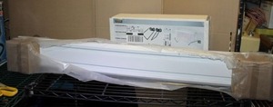 lot 100 image: Gladiator Gear Track Hook Storage Bin Holder