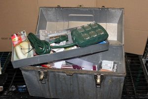 lot 125 image: Tuff Box Tool Box with Contents