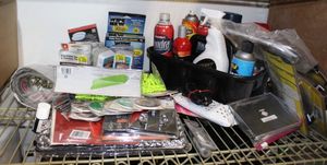 lot 106 image: Auto Accessories and Cleaners as shown