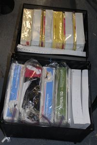 lot 158 image: Approx. 15 Reems of Copy Printer Paper, White and Pastel Crates Included