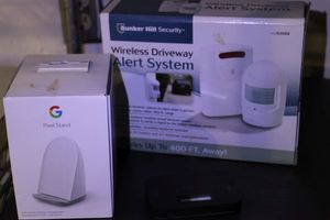lot 174 image: Google Wireless Charger, Smart Home Drive Way alert and Franklin Hot Spot