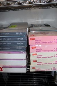 lot 178 image: 27 Reems of Printercopy paper in white and Colored