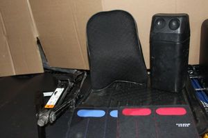 lot 198 image: Auto Accessories, Scissor Jack, Electric Lug wrench, Back cushion and more