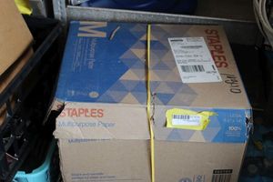 lot 209 image: Case of Multipurpose Copyprinter paper, 5000 Sheets, white