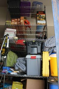 lot 241 image: 12 Foot Metro Rack, Contents Not Included, Buyer must Disassemble This will be a scheduled Pick up, Once invoices are received Call to set up pick up