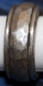 lot 4 image: Mens Sterling Silver Ring Stamped S925