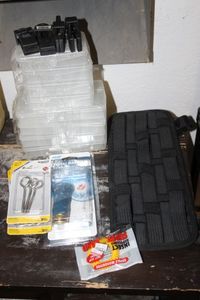 lot 24 image: Small Organizer Clips Hooks and others
