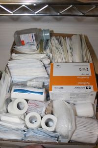 lot 62 image: First Aide and Medical Supplies