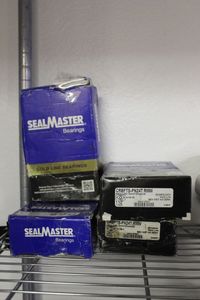 lot 63 image: Seal master Flange Bearings