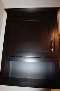 lot 99 image: Wooden Cabinet Contents Not Included