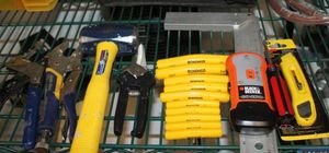 lot 108 image: Variety of Hand Tools, Black & Decker, Stanley, Kobalt and more