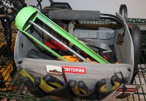 lot 111 image: Craftsman Tool with a variety of Tools Including Craftsman