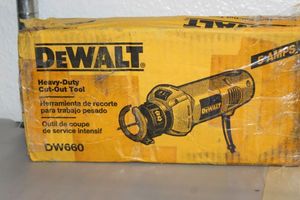 lot 116 image: DeWalt Heavy Duty mad Cut out Tool