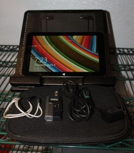 lot 136 image: Unbranded Windows 8.1 10 Tablet TouchHandwriting Screen With Laptable and Olyumpus Digital recorder