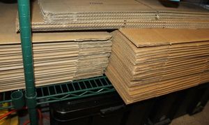 lot 160 image: Boxes 14x14x9, 11.25x8.75x8, 11.25x8.75x9.5