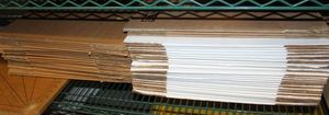 lot 162 image: Boxes 11.25x8.75x12 and 11.25x2 58x10