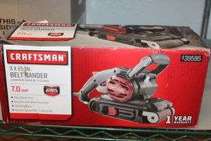lot 172 image: Craftsman Belt Sander In Box