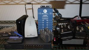 lot 179 image: Cariety of Media Switches, Amplifiers, Routers and Extenders