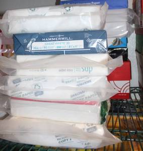 lot 241 image: CopyPrinter Paper, 92 Brightness and 20Lb 15 Reems