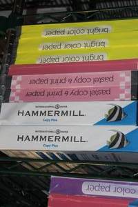lot 268 image: CopyPrinter Paper 8 Reems Total. 2 are white