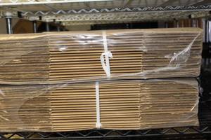 lot 285 image: Shipping Boxes 20x14x30, 2 bundles approximately 20 boxes per bundle