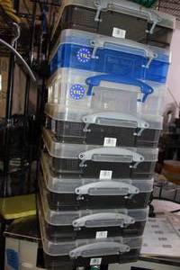 lot 291 image: Really Useful Boxes 11L Quantity of 8