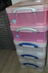 lot 292 image: Really Useful Boxes 17L Quantity of 5
