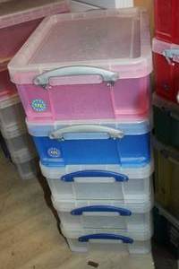 lot 293 image: Really Useful Boxes 17L Quantity of 5