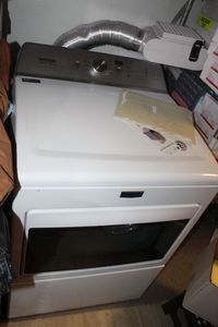 lot 274 image: Maytag Commerical Dryer, this is currently being used and will have a scheduled pick up
