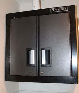 lot 298 image: Craftsman Cabinet, Contents not included, this will have a scheduled removal and buyer s responsible for removal