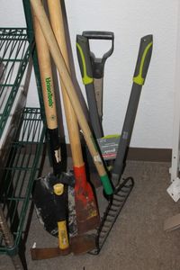 lot 315 image: Yard and Garden Tools, Rake Shovel, lopper and More