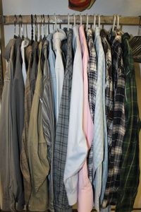 lot 367 image: Mens 2X Long Sleeve Button Downs, Style and Color shown in photos