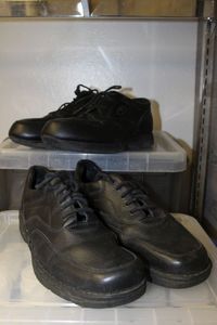 lot 376 image: Two pair Mens shoes as shown in photos Size 15