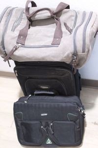 lot 472 image: Weekender Suitcase, Duffel Bag, and Mobile Edge Computer Bag