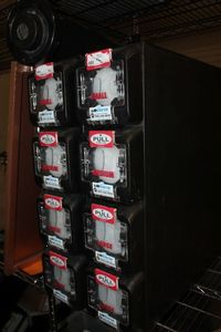 lot 523 image: Disposable Cup and Lid Dispenser.. S, M, and L