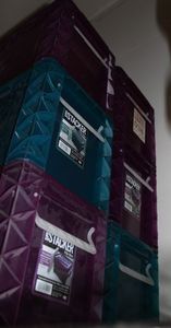 lot 487 image: Six Super Stacker File Boxes (NO lids)