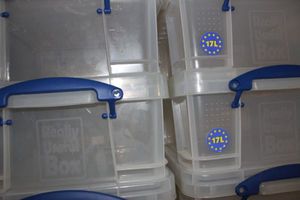 lot 488 image: Six 17L Really Useful Boxes