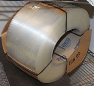 lot 527 image: Full Roll of Uline 14 Banding Material