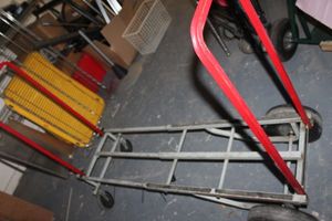 lot 595 image: Four Wheeled Cart