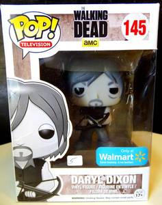 lot 5 image: Funko Pop The Walking Dead #145 DARYL DIXON $$