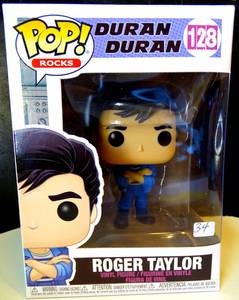 lot 34 image: Funko Pop Vinyl Duran Duran #126 Roger Taylor