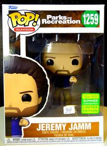 lot 39 image: Funko Pop Jeremy Jamm #1259 Parks and Rec