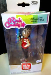 lot 48 image: Funko Rock Candy Ralph Breaks The Internet Mulan $$$