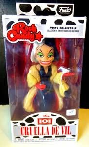 lot 49 image: Funko Pop Rock Candy Disneys Cruella De Vil $$$