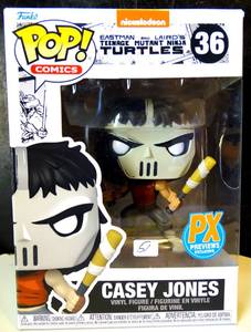 lot 51 image: Funko POP Casey Jones #36 PX Previews