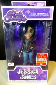 lot 60 image: BIG $ ITEM - Funko Rock Candy JESSICA JONES SDCC EXCLUSIVE