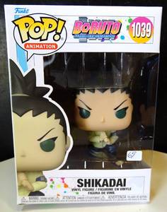 lot 69 image: Boruto Shikadai Funko Pop Vinyl Figure #1039